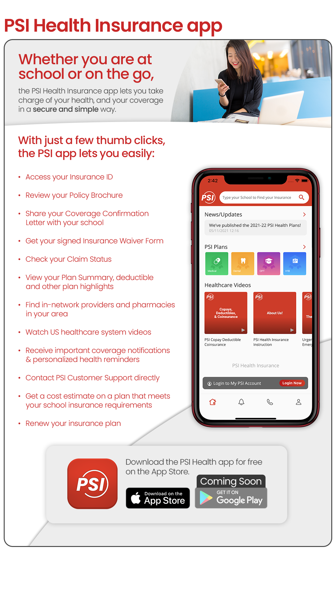 PSI Health Insurance APP